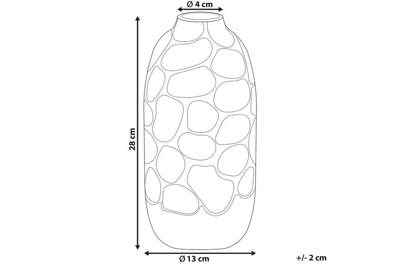 Dekorationsvas Cenabum 13x13x28 cm - 13x13x28 cm - Inredning - Vas