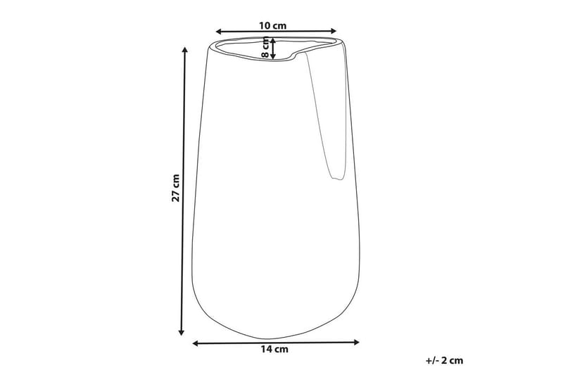 Dekorationsvas Cirta 14x14x27 cm - 14x14x27 cm - Inredning - Vas