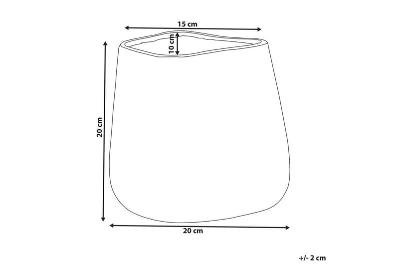 Dekorationsvas Cirta 20x20x20 cm - 20x20x20 cm - Inredning - Vas