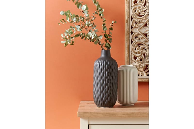 Dekorationsvas Emar Svart - Svart - Inredning - Vas