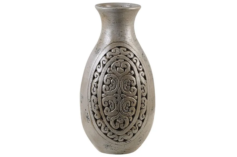 Dekorationsvas Megara Grå, Grå