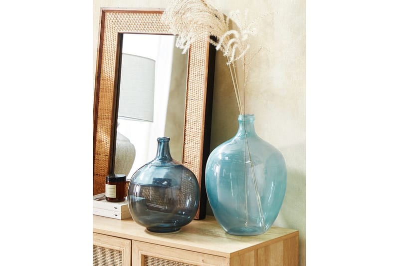 Dekorationsvas Roti Ljusblå - Ljusblå - Inredning - Vas