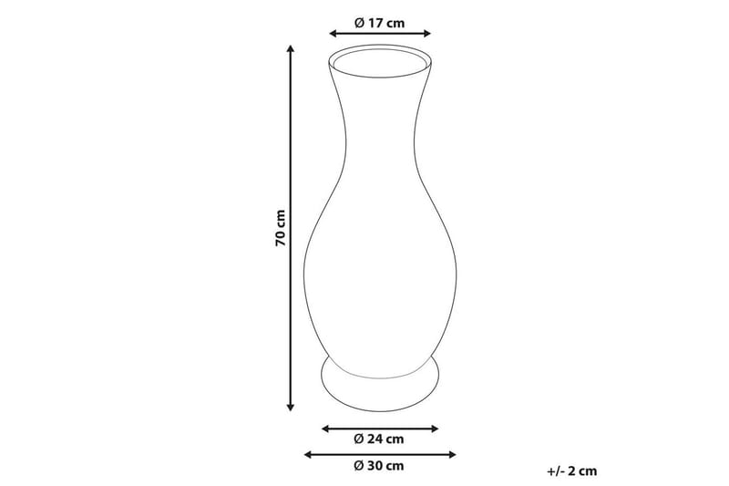 Dekorationsvas Trinisa 30x30x70 cm - 30x30x70 cm - Inredning - Vas