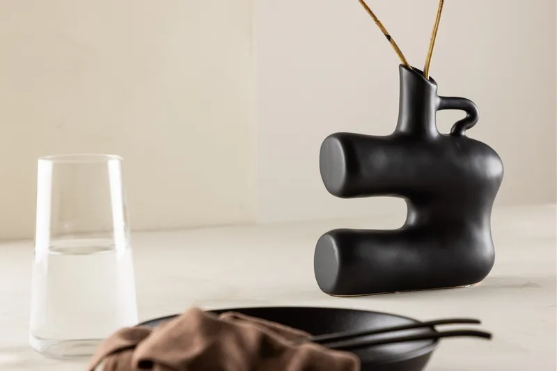 Dity Vas 7x7 cm - Svart - Inredning - Vas