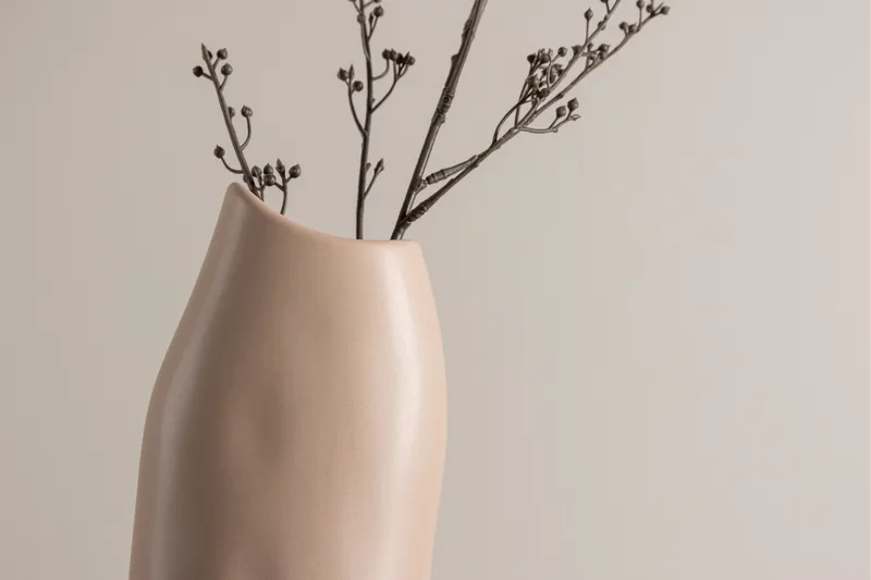 Ernst Vas 9x9 cm - Ljusrosa - Inredning - Vas