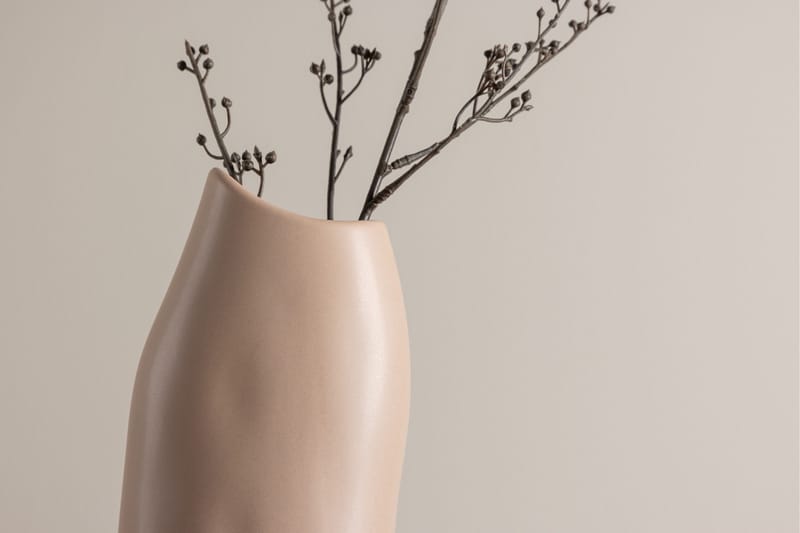 Ernst Vas 9x9 cm - Ljusrosa - Inredning - Vas