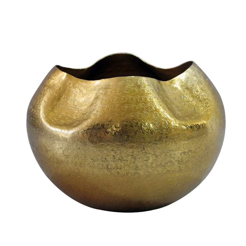Harvik Bordsvas 30 cm i aluminium - Guld - Inredning - Vas
