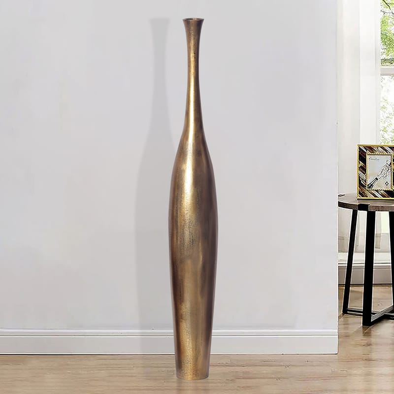 Isloren Vas 100 cm - Guldfärgad - Inredning - Vas