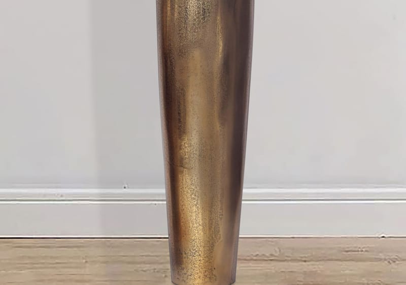 Isloren Vas 100 cm - Guldfärgad - Inredning - Vas