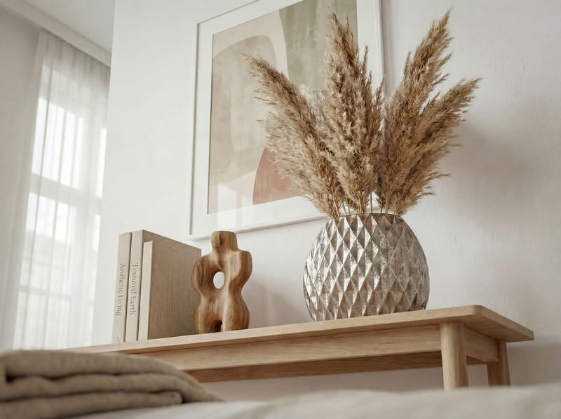 Larek Bordsvas i aluminium - Silver - Inredning - Vas