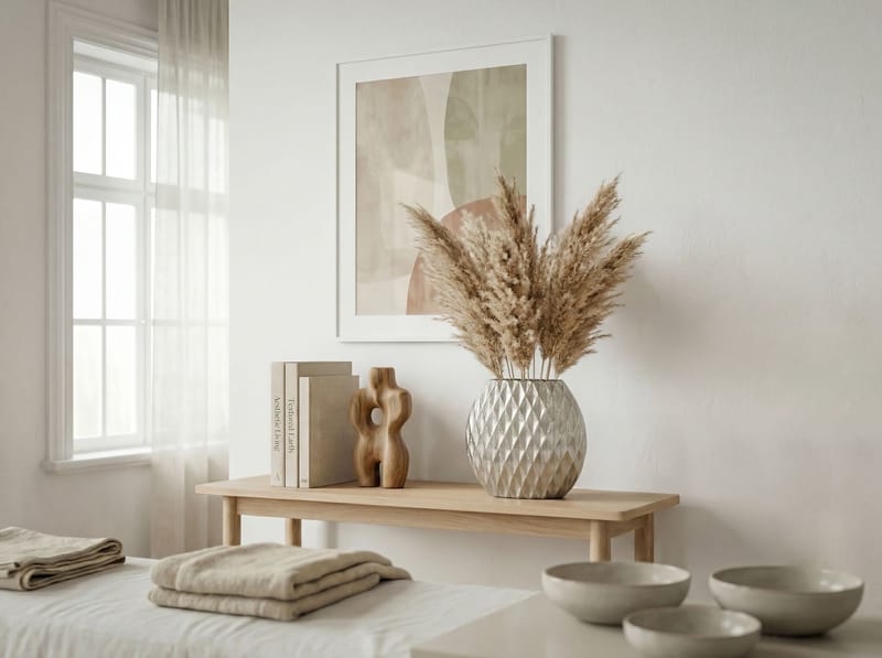 Larek Bordsvas i aluminium - Silver - Inredning - Vas