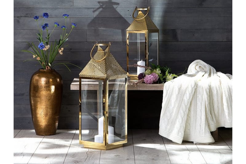 Lorca Vas 27 cm - Guld - Inredning - Vas