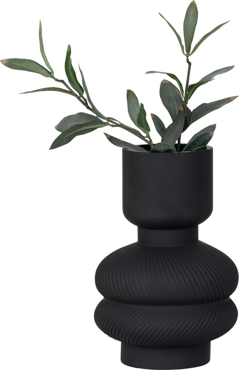 Vas Florero Keramik - svart - Inredning - Vas - Cylindervas