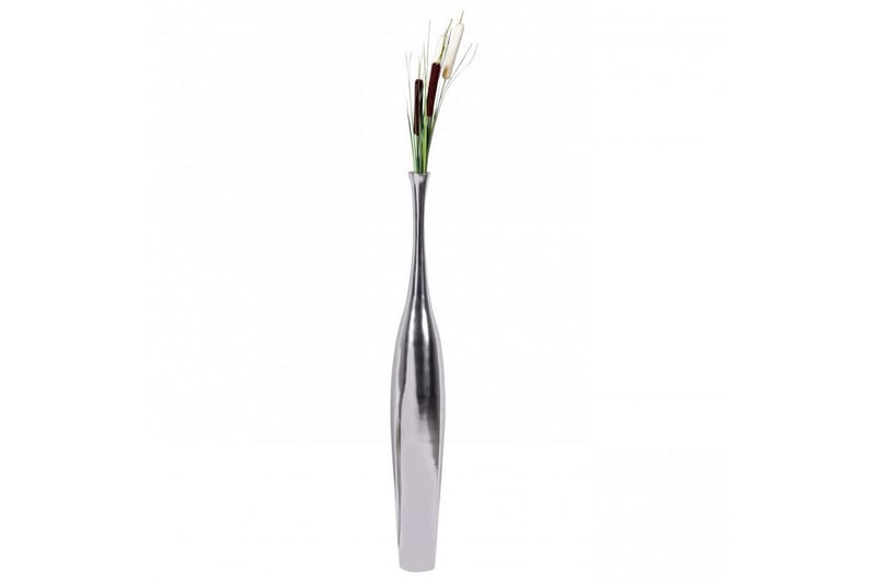 Vas Wohnling polerad aluminiumgjutning, modern stil 100 cm - 100 cm - Inredning - Vas