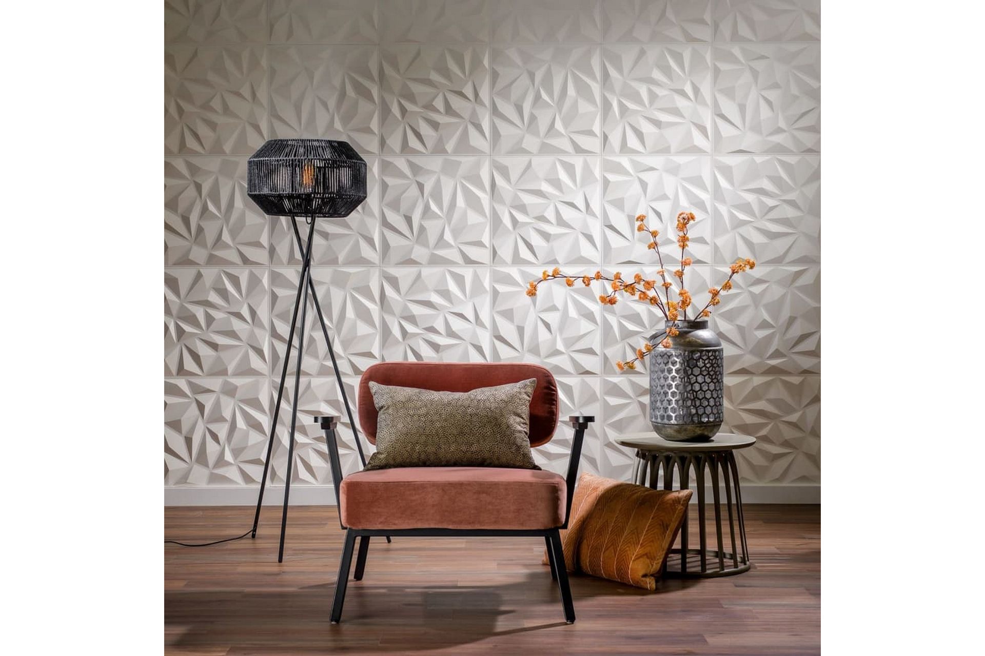 Alternativ bild 0 för WallArt väggpaneler 3D, 24 st, GA-WA27 Puck