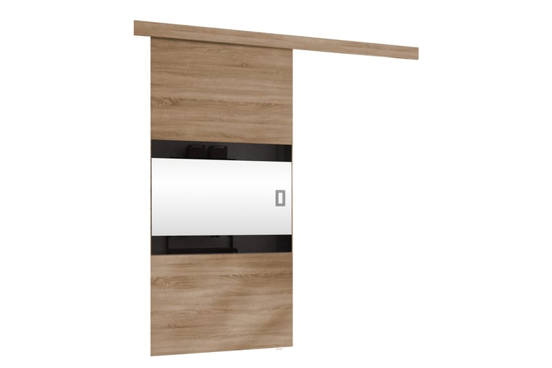 Bemi Skjutdörr - Beige/Svart - Hus & renovering - Bygg - Dörrar & Portar - Skjutdörrar