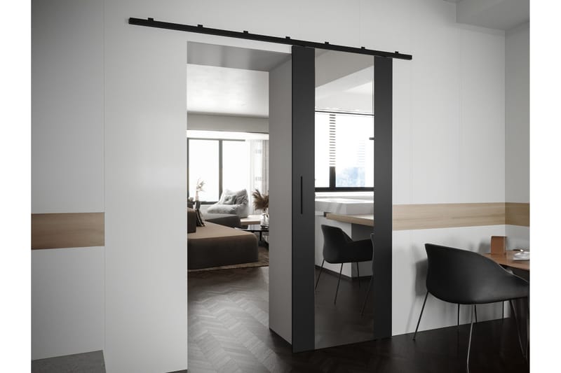 Cassidy Skjutdörr - Svart - Hus & renovering - Bygg - Dörrar & Portar - Skjutdörrar