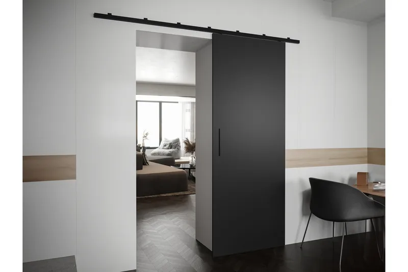 Cassidy Skjutdörr - Svart - Hus & renovering - Bygg - Dörrar & Portar - Skjutdörrar