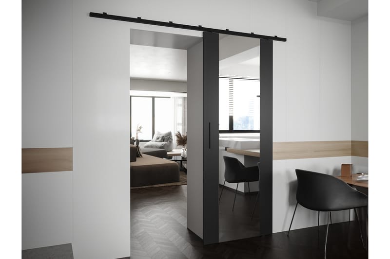 Cassidy Skjutdörr - Svart - Hus & renovering - Bygg - Dörrar & Portar - Skjutdörrar