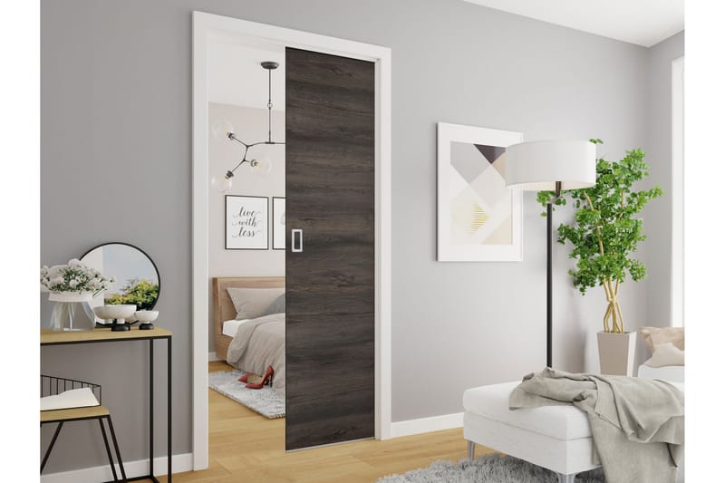 Dianna Skjutdörr - Brun - Hus & renovering - Bygg - Dörrar & Portar - Skjutdörrar