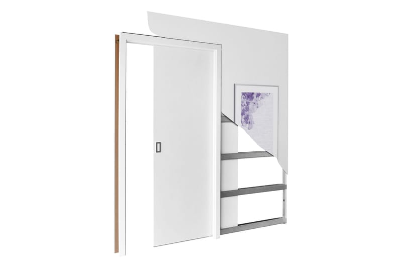 Dianna Skjutdörr - Vit - Hus & renovering - Bygg - Dörrar & Portar - Skjutdörrar