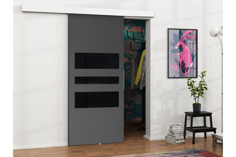 Doncaster Skjutdörr - Beige/Grå - Hus & renovering - Bygg - Dörrar & Portar - Skjutdörrar