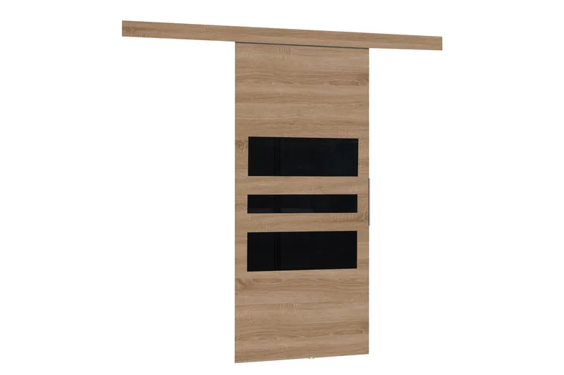 Doncaster Skjutdörr - Beige/Svart - Hus & renovering - Bygg - Dörrar & Portar - Skjutdörrar