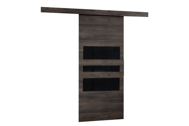 Doncaster Skjutdörr - Brun/Svart - Hus & renovering - Bygg - Dörrar & Portar - Skjutdörrar