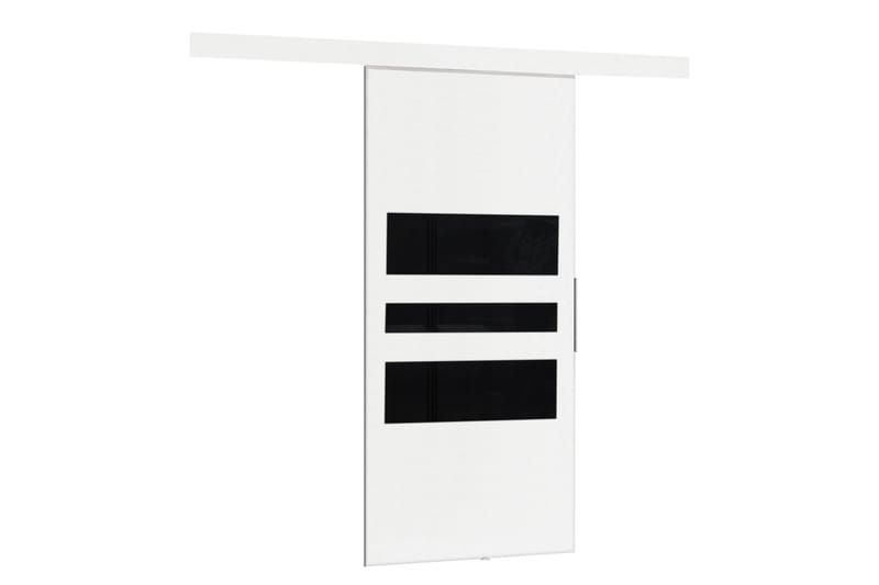 Doncaster Skjutdörr - Vit/Svart - Hus & renovering - Bygg - Dörrar & Portar - Skjutdörrar