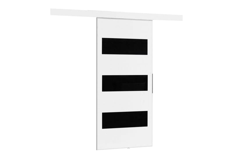 Doncaster Skjutdörr - Vit/Svart - Hus & renovering - Bygg - Dörrar & Portar - Skjutdörrar