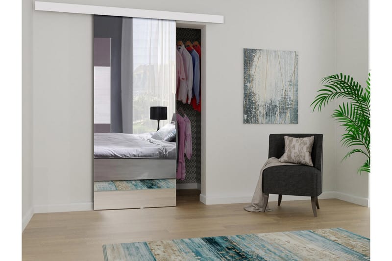 Sigra Skjutdörr - Vit - Hus & renovering - Bygg - Dörrar & Portar - Skjutdörrar