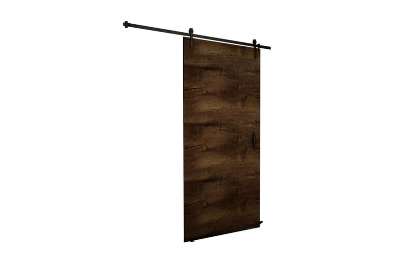 Retro Dörr 200x106x219 cm, Brun/Vit