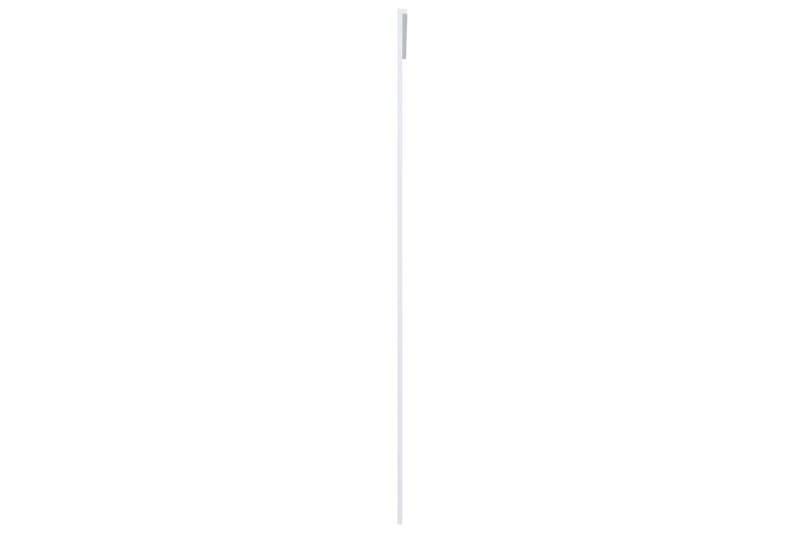 Skjutdörr ESG-glas och aluminium 102,5x205 cm vit - Vit - Hus & renovering - Bygg - Dörrar & Portar - Skjutdörrar