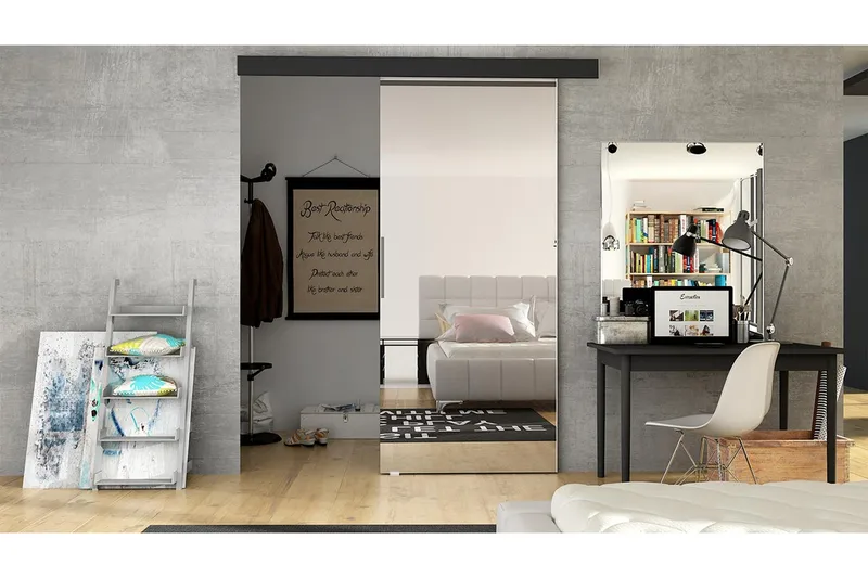 Skjutdörr - Hus & renovering - Bygg - Dörrar & Portar - Skjutdörrar - Skjutdörr innerdörr