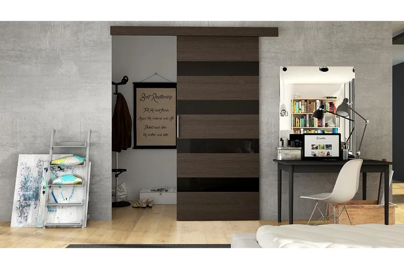 Skjutdörr - Hus & renovering - Bygg - Dörrar & Portar - Skjutdörrar - Skjutdörr innerdörr