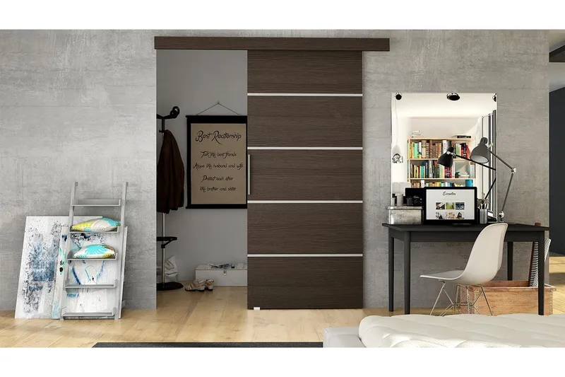 Skjutdörr - Hus & renovering - Bygg - Dörrar & Portar - Skjutdörrar - Skjutdörr innerdörr