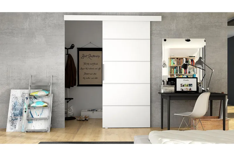 Skjutdörr - Hus & renovering - Bygg - Dörrar & Portar - Skjutdörrar - Skjutdörr innerdörr