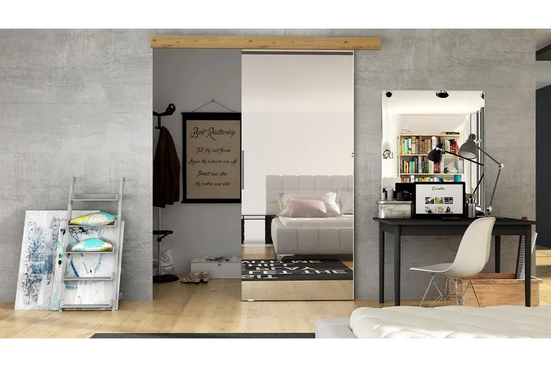 Skjutdörr - Hus & renovering - Bygg - Dörrar & Portar - Skjutdörrar - Skjutdörr innerdörr