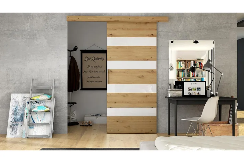 Skjutdörr - Hus & renovering - Bygg - Dörrar & Portar - Skjutdörrar - Skjutdörr innerdörr