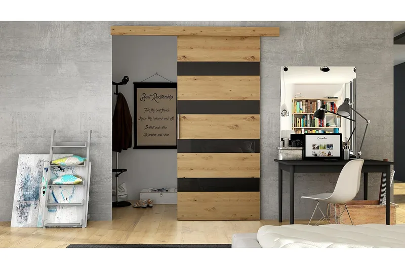 Skjutdörr - Hus & renovering - Bygg - Dörrar & Portar - Skjutdörrar - Skjutdörr innerdörr