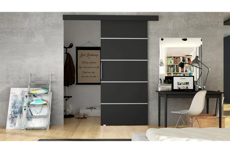 Skjutdörr - Hus & renovering - Bygg - Dörrar & Portar - Skjutdörrar - Skjutdörr innerdörr