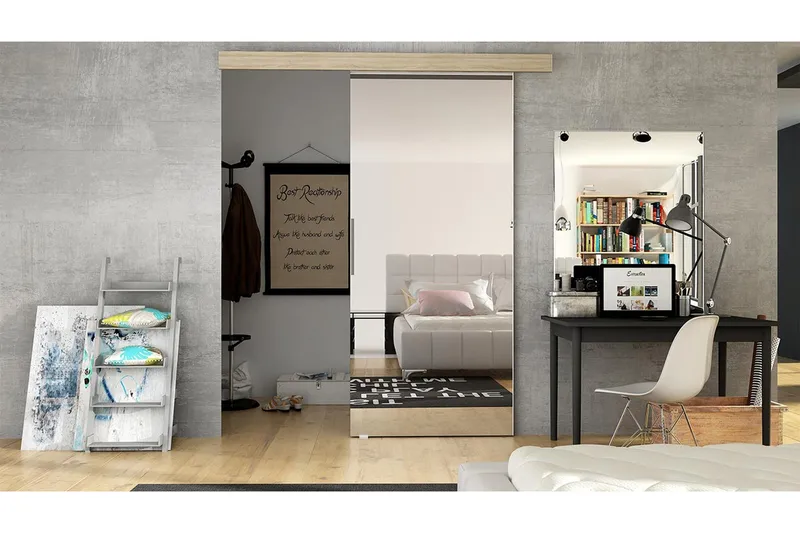 Skjutdörr - Hus & renovering - Bygg - Dörrar & Portar - Skjutdörrar - Skjutdörr innerdörr