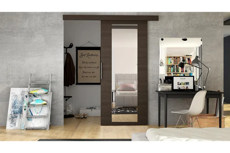 Skjutdörr - Hus & renovering - Bygg - Dörrar & Portar - Skjutdörrar - Skjutdörr innerdörr