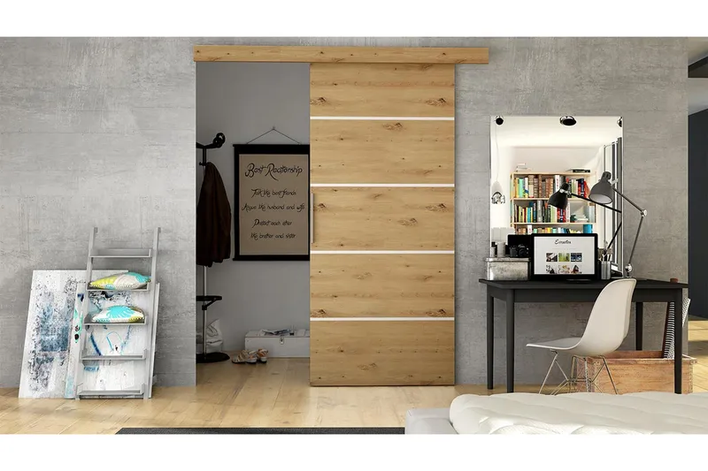 Skjutdörr - Hus & renovering - Bygg - Dörrar & Portar - Skjutdörrar - Skjutdörr innerdörr