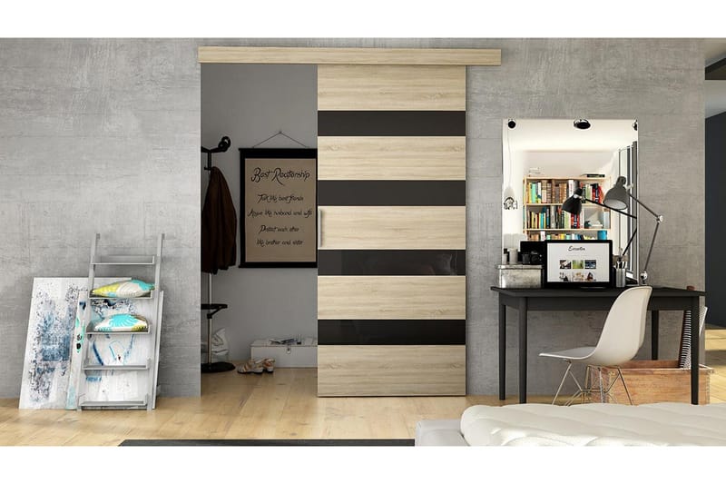 Skjutdörr - Hus & renovering - Bygg - Dörrar & Portar - Skjutdörrar - Skjutdörr innerdörr