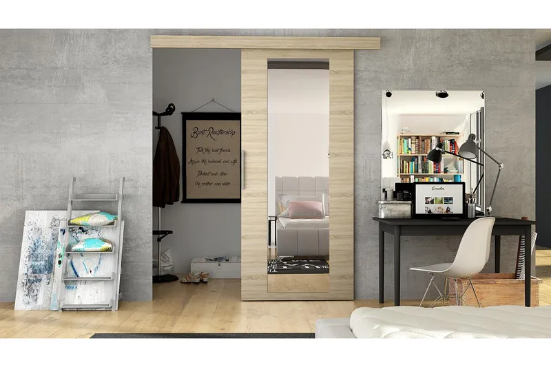 Skjutdörr - Hus & renovering - Bygg - Dörrar & Portar - Skjutdörrar - Skjutdörr innerdörr