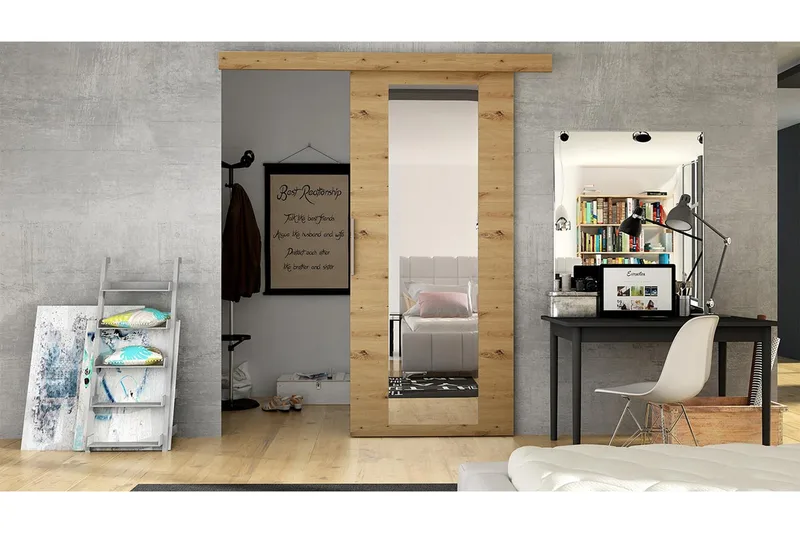 Skjutdörr - Hus & renovering - Bygg - Dörrar & Portar - Skjutdörrar - Skjutdörr innerdörr