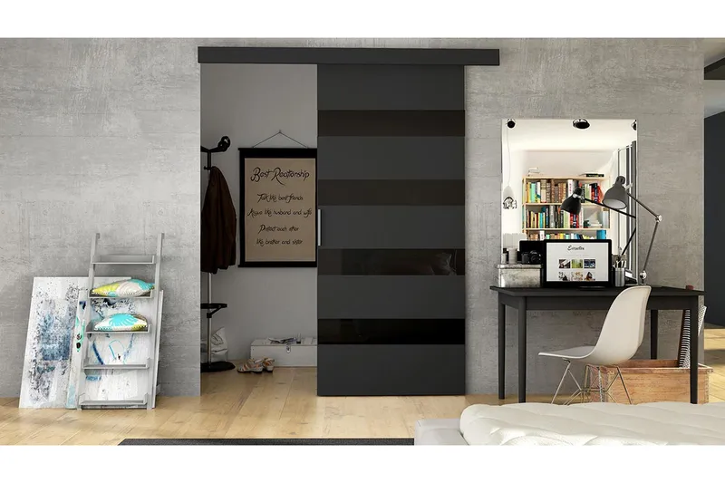 Skjutdörr - Hus & renovering - Bygg - Dörrar & Portar - Skjutdörrar - Skjutdörr innerdörr