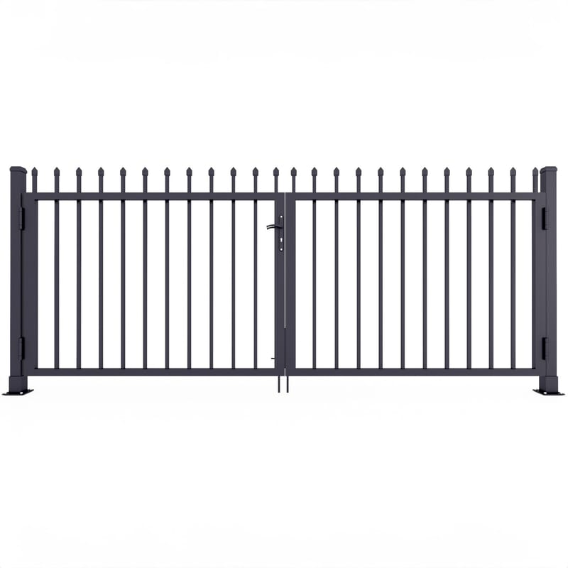 Smidesgrind 120x300cm | Dubbelgrind | Smedsbyn, undefined