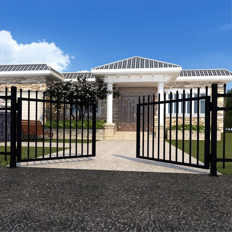 Smidesgrind 120x300cm | Dubbelgrind | Smedsbyn - Hus & renovering - Bygg - Dörrar & Portar - Dörrbeslag & dörrtillbehör